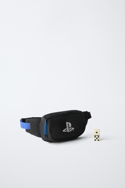 ZARA ПОЯСНАЯ СУМКА PLAYSTATION ™, ЧЕРНЫЙ