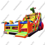 Батут-горка "Дракон 2", 11*6*8,5 м