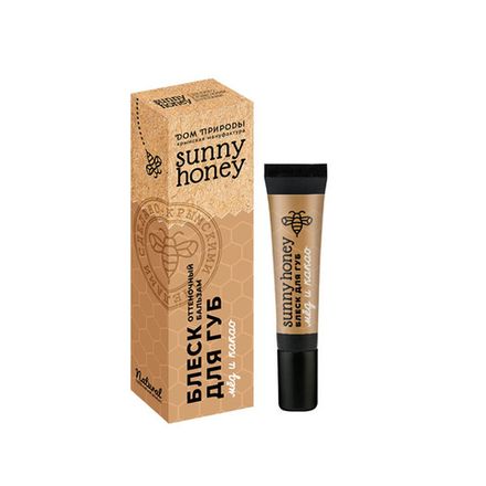 Sunny Honey Оттеночный бальзам для губ "Мёд и какао"