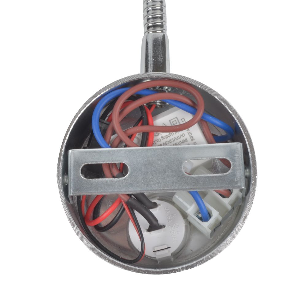 ULT-F21-3W-4000K IP20 SILVER Светильник светодиодный настенный гибкий для интерьерного освещения. 85-265В. Белый свет 4000К. Серебряный. TM Uniel