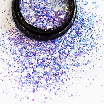 АФН, Глиттер "Megamix" в черной банке QTA32, 1 шт