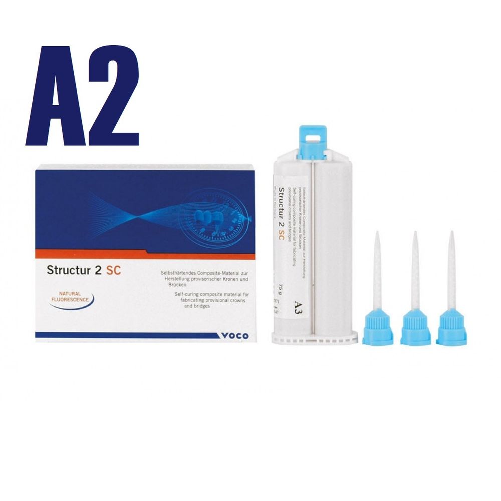 Structur 2 SC (А2) (75гр.) Структур 2 СЦ (А2) пластмасса для изготовления временных коронок
