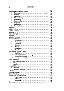 A manual of chemical analysis as applied to the examination of medicinal chemicals | Fr Hoffmann