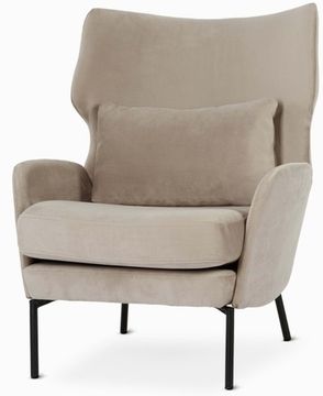 Кресло Alexa бежевая ткань