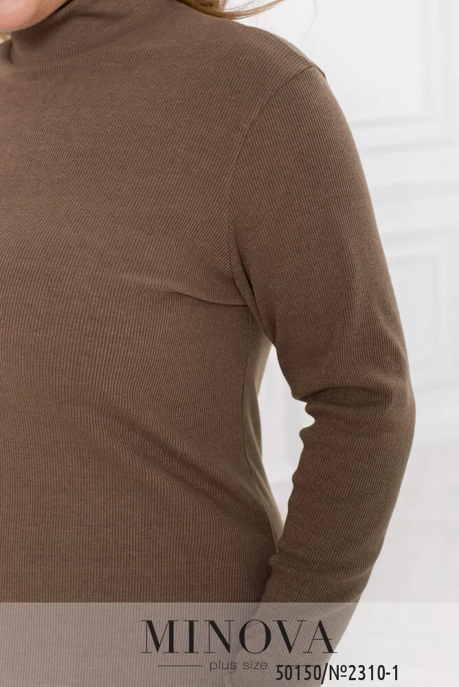 Водолазка 2310-1-шоколадный Minova