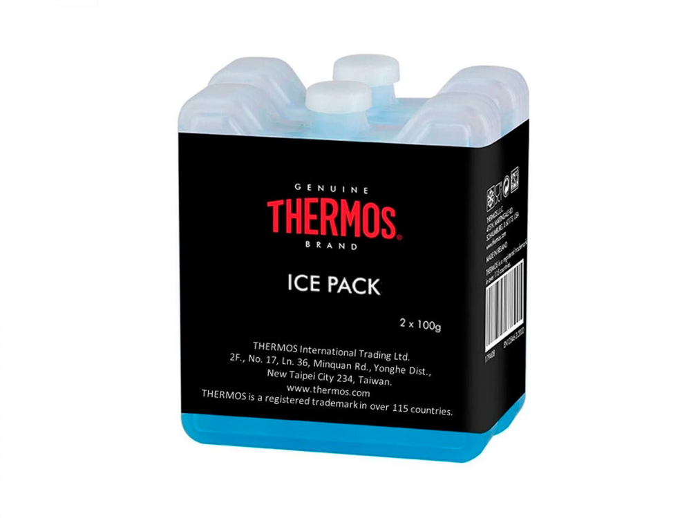 Аккумулятор холода (хладоэлемент) THERMOS Ice Pack, комплект 2*100ml, размеры (ДШВ) см: 7.2х2.0х8.0, масса 200г