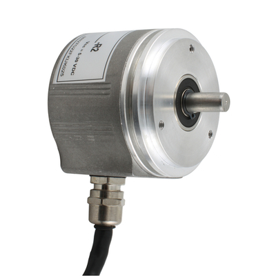 Инкрементальный программируемый энкодер INNOCONT EIP 58SO 8630V3000-R2 D=58мм, выступающий вал 8мм, сервофланец, 5…30VDC, выход TTL/HT, IP 65