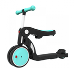 Самокат-беговел Xiaomi BeBeHoo Deformation Stroller DGN5-2 черно-голубой