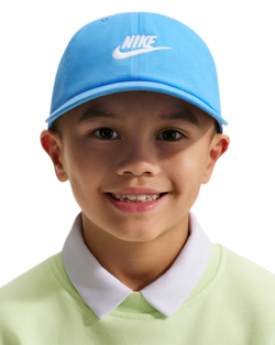 Теннисная кепка Nike Dri-Fit Club Kids' Futura Wash - university blue/white