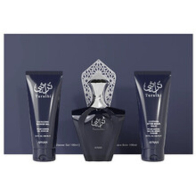 Afnan Turathi Blue Gift set EDP 90 ml, aftershave balm 100 ml and shower gel 100 ml 90ml