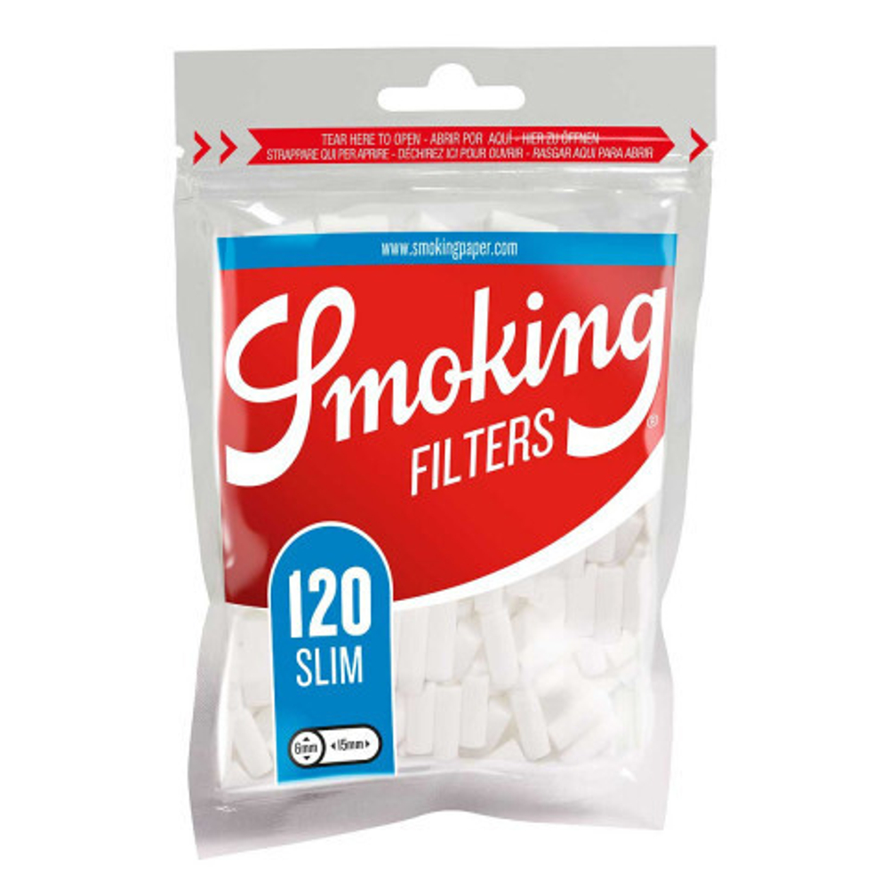 Фильтры Smoking Slim (6x15мм.) 120шт.