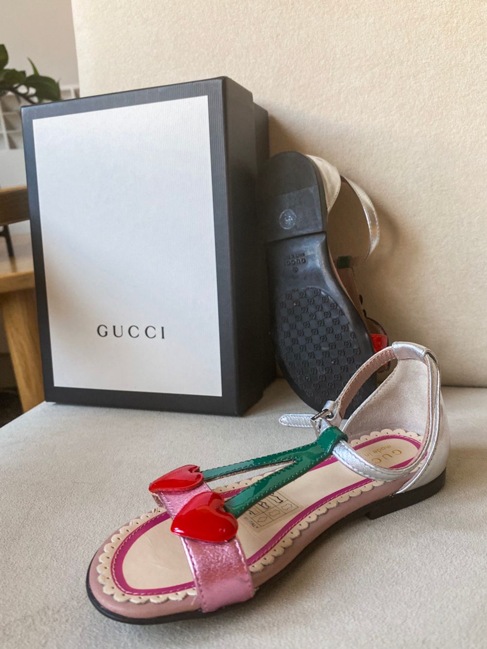 Босоножки Gucci
