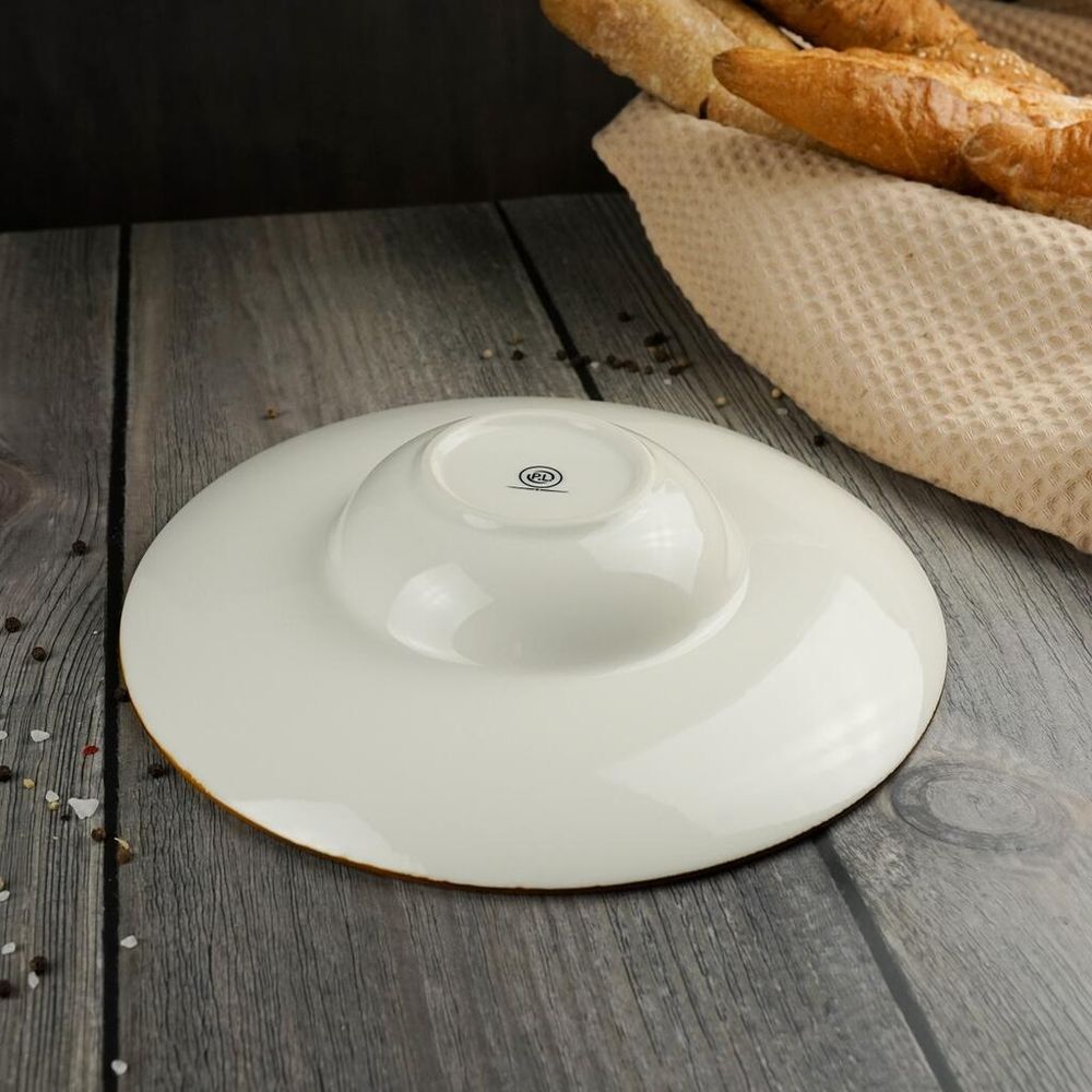 Тарелка глубокая 280 мл d 29 см h6 см для пасты Elegance Sun P.L. Proff Cuisine [4]