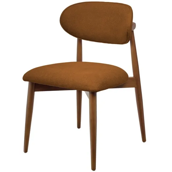 Стул Mod, орех, терракотовое букле