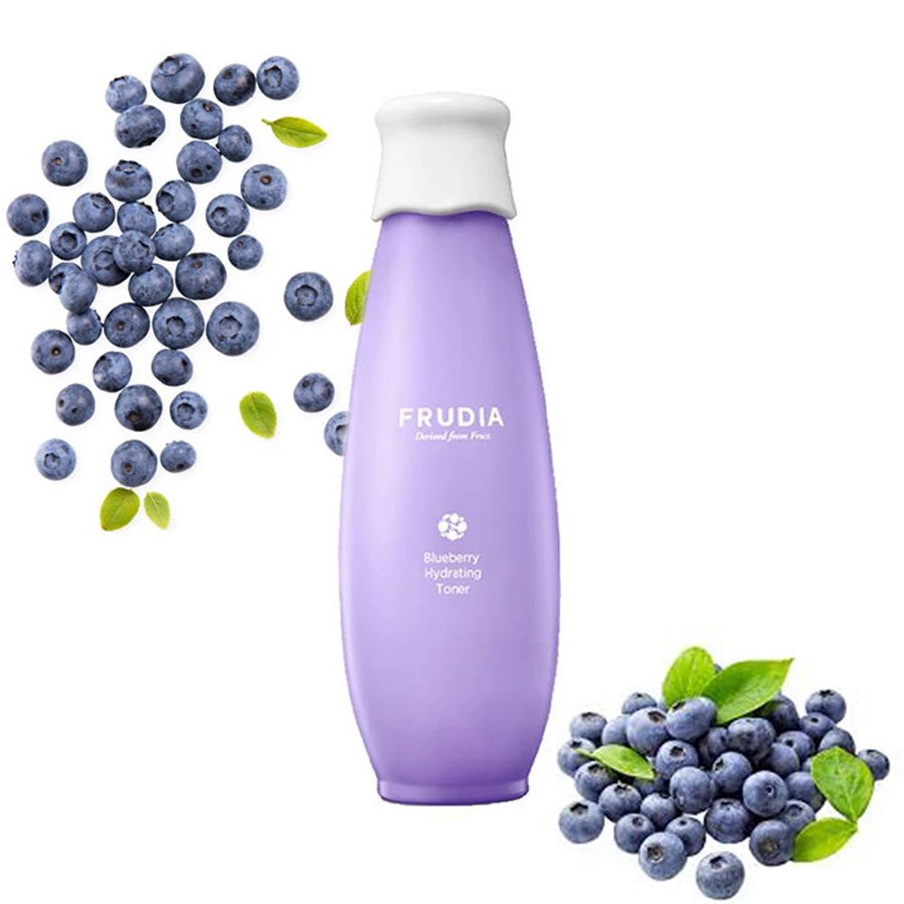 Тонер с экстрактом черники увлажняющий FRUDIA Blueberry Hydrating Toner 195 мл