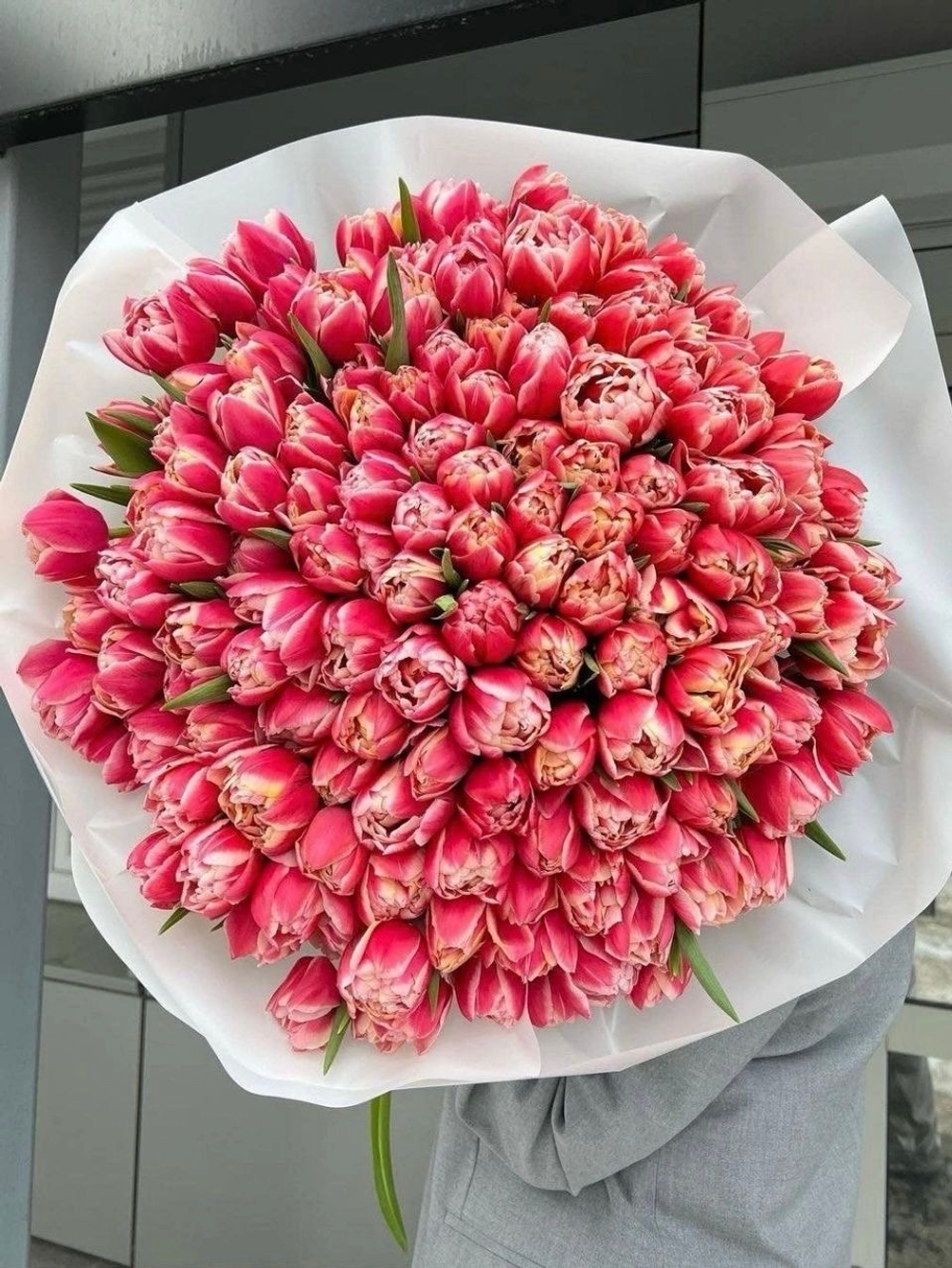 Букет «101 тюльпан»