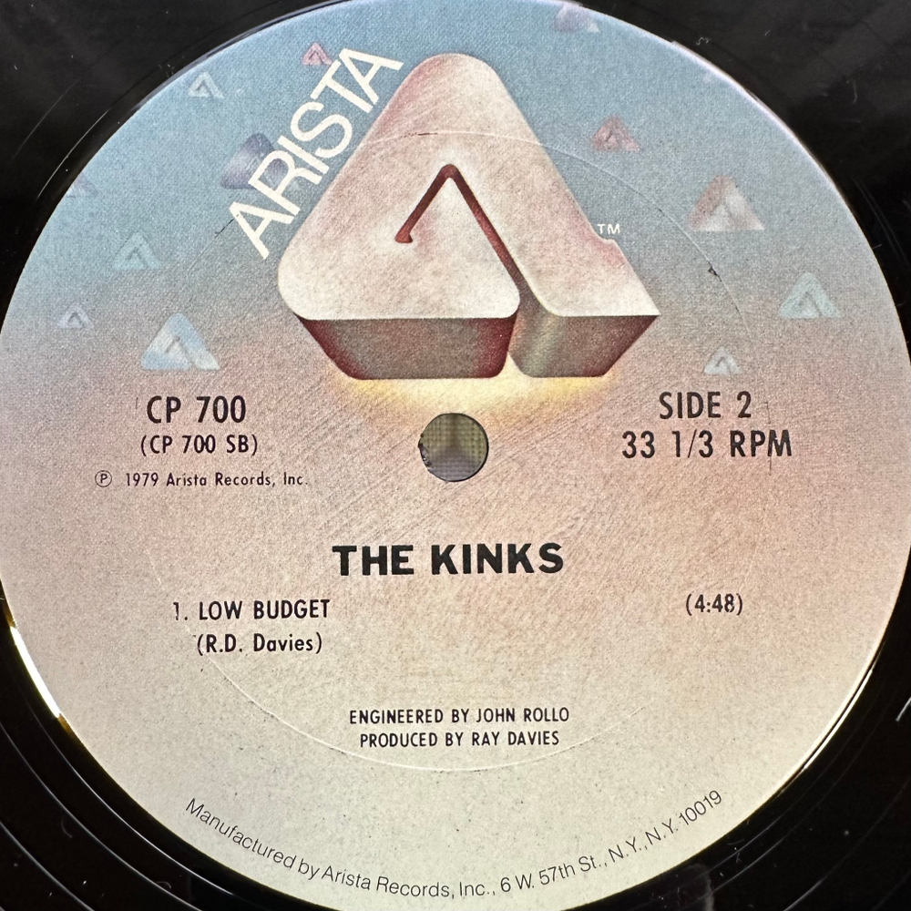 The Kinks ‎– (Wish I Could Fly Like) Superman (США 1979г.) 12", 33 ⅓ RPM
