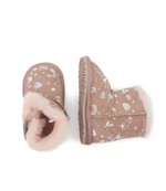 Кожаные угги woodland toddle EMU Australia - коричневый(B12765)