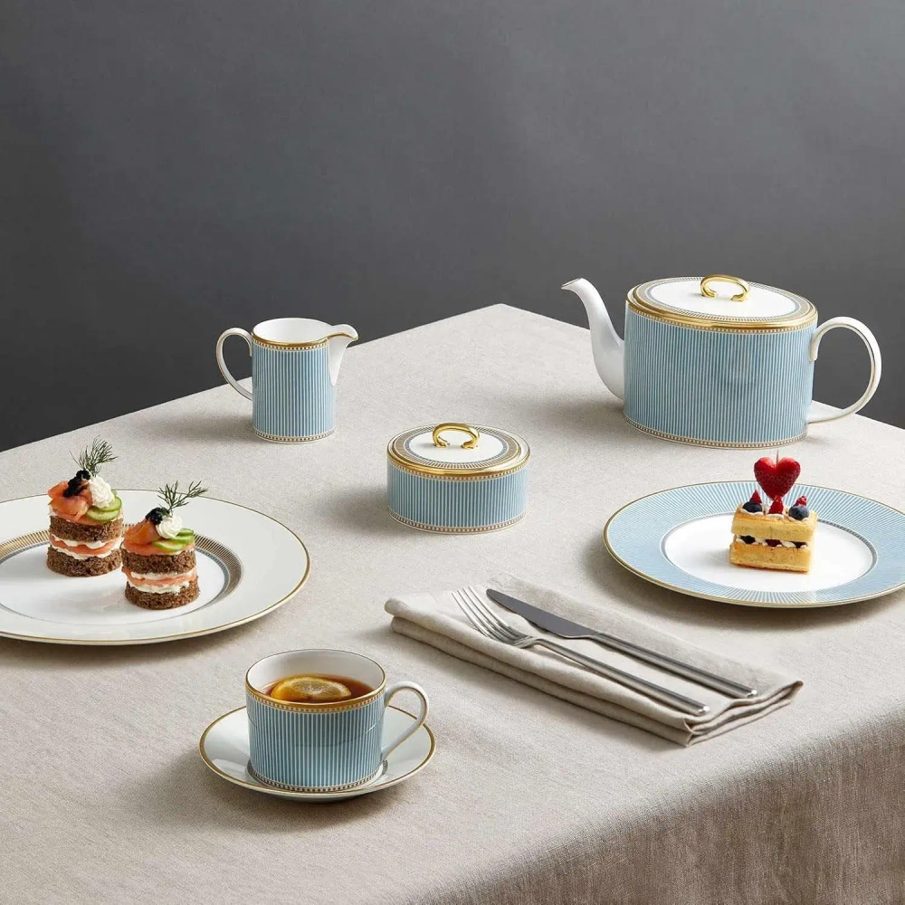 Wedgwood Чашка Helia с блюдцем 200 мл для чая