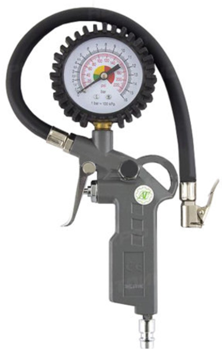 Пистолет для подкачки колес с манометром STAR TECH TG22-77 (10/50шт)