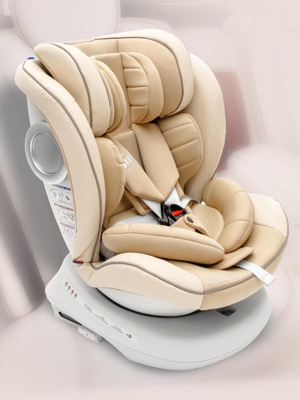 Автокресло детское AMAROBABY CHAMPION, Isofix класс D, группа 0+/1/2/3