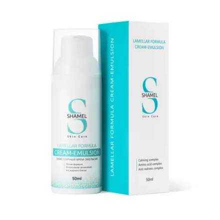 SHAMEL lamellar formula cream-emulsion Ламеллярный крем-эмульсия 50ml