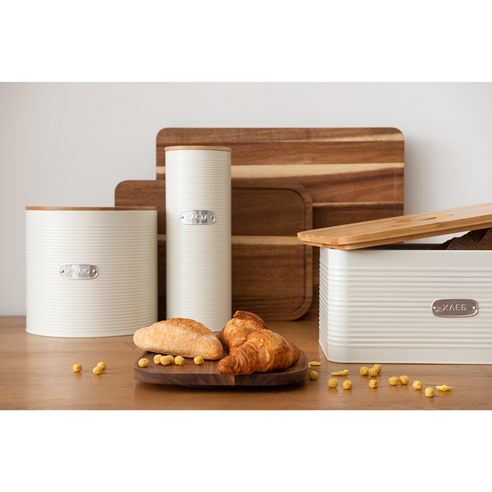 Банка для хранения 2.7л Smart Solutions Irmel молочная