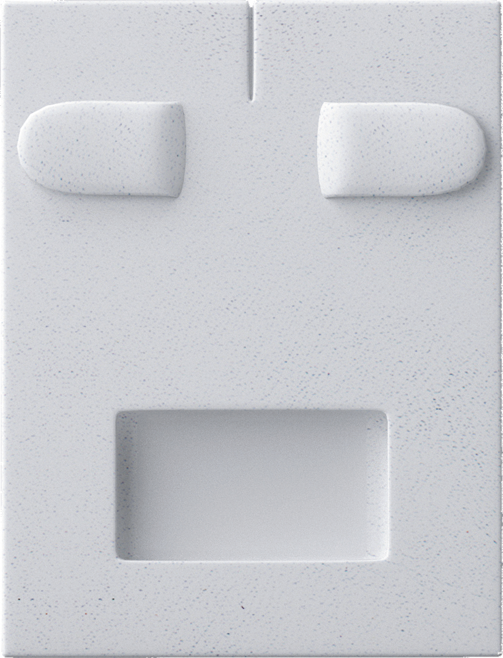 Вкладыш 08/наклонный/для серег/2 язычка/окошко для бирки/прорезь для нитки