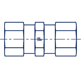 Клапан обратный с внутренней резьбой M22x1.5 впускной