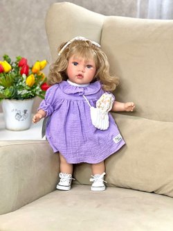 Кукла Nines 45см Susette мягконабивная в пакете (N4520K)