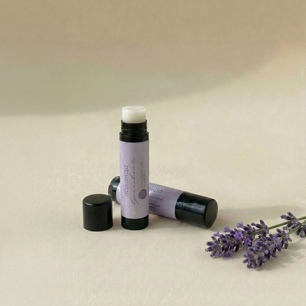 Бальзам для губ "Лаванда" восстанавливающий (помада)