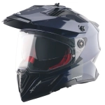 Шлем AXOR X-CROSS DUAL VISOR SC, с визором, цвет синий (L)