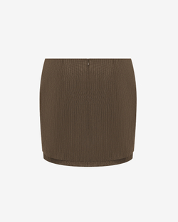 Юбка мини из костюмной ткани