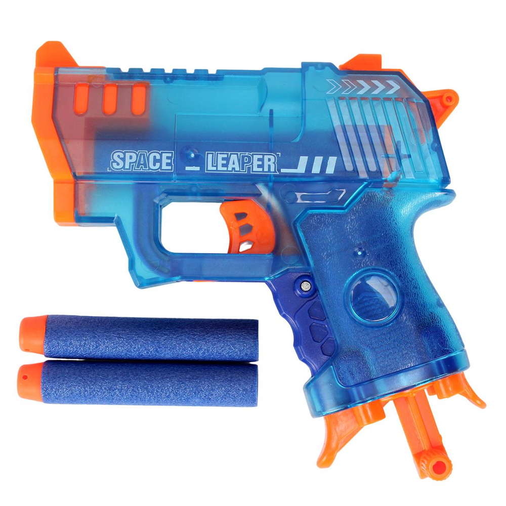 Пистолет с мягк.пулями, коробка JLX7326