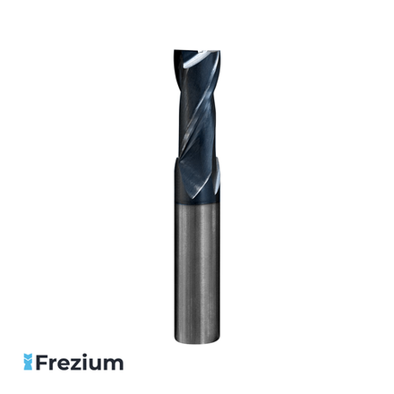 Концевая твердосплавная фреза по металлу "Iscar" (12x12x26x75 Z2; EC-A2 120-26C12-75 IC903)