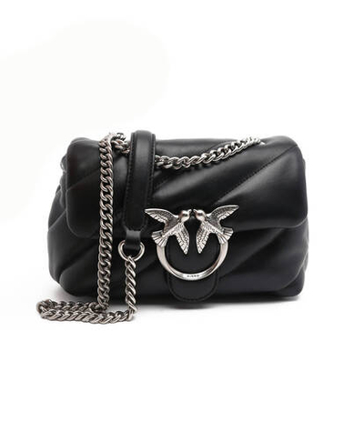Кожаная сумка через плечо LOVE MINI PUFF CL PLTT Pinko - черный(100039 A0F2)