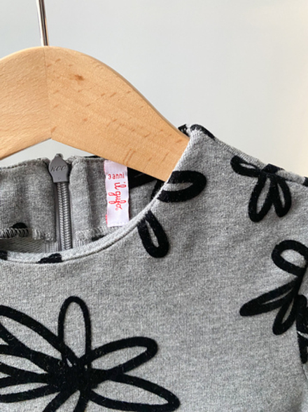 Новое хлопковое платье Il Gufo, 98