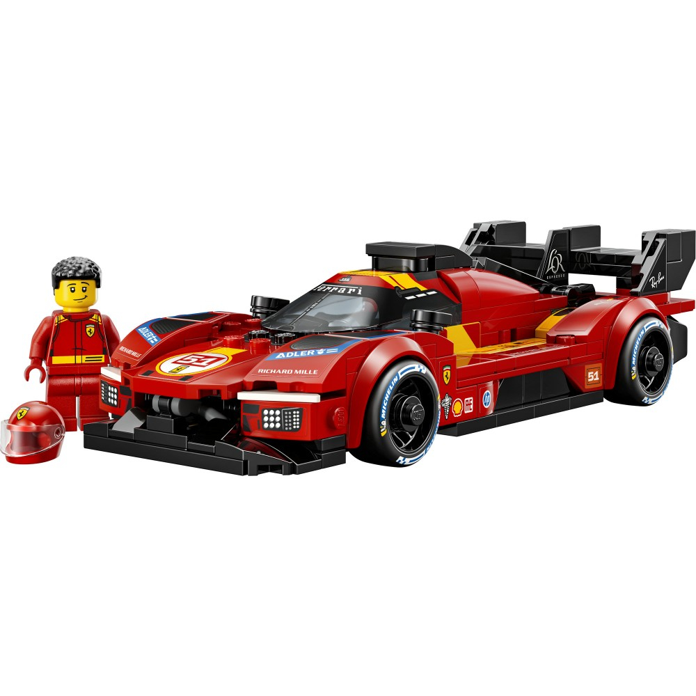Конструктор LEGO Speed Champions 77261 Гиперкар Ferrari 499P — фото 10