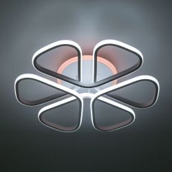 Citilux Сезар Смарт CL233A250E RGB Умная люстра Белая