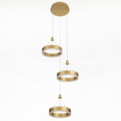 Citilux Дуэт CL719032 LED Подвесной светильник Золото