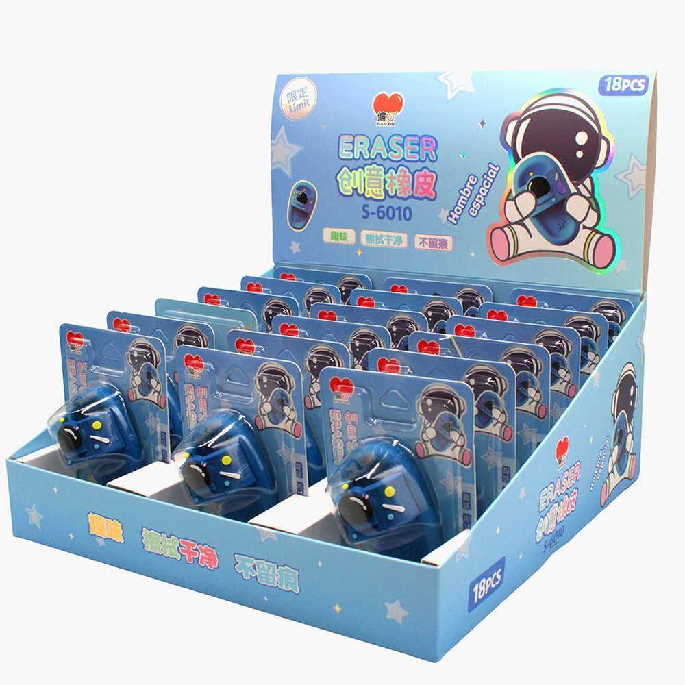 Ластик 6см "Космический тапок" (Центрум)