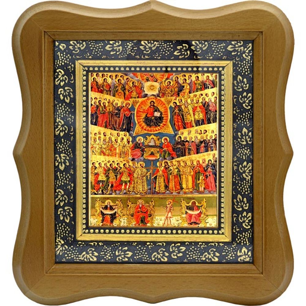 Собор всех Святых. Икона на холсте.