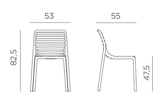Стул Doga Bistrot агава