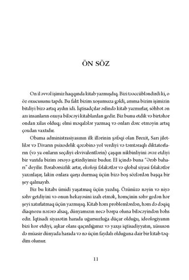 Çətin dönəm üçün yaxşı iqtisadiyyat