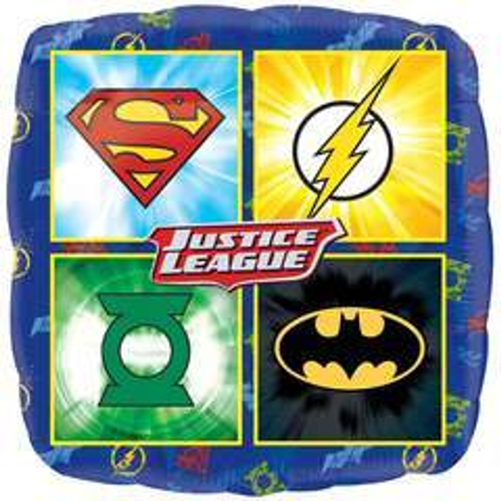 А 18" Лига справедливостиЭмблемы квадS60