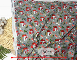 Кулирка с лайкрой МУХОМОРЫ