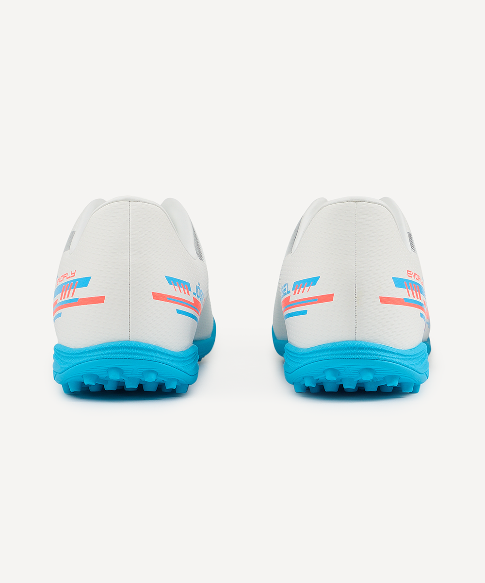 Бутсы многошиповые Evofly TF Talant White/blue