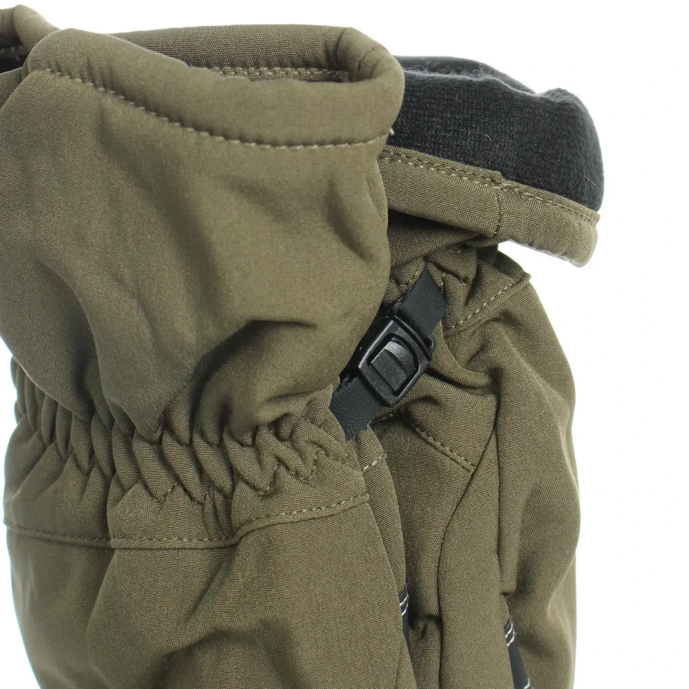 Перчатки туристические утепленные цвет олива L