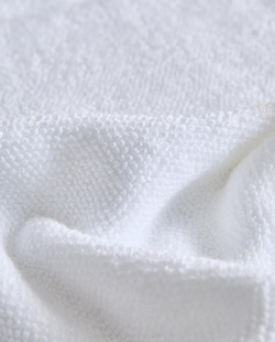 Zara Home - Хлопковое банное полотенце с рисовой строчкой, белый, 50х90 см