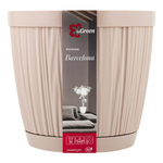 ГОРШОК ДЛЯ ЦВЕТОВ INGREEN BARCELONA 6,5Л, D240ММ УТРЕННИЙ ТУМАН